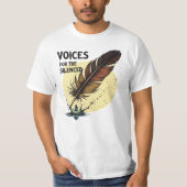 Stemmen voor het gedempte Inspirerend T-shirt (Voorkant)