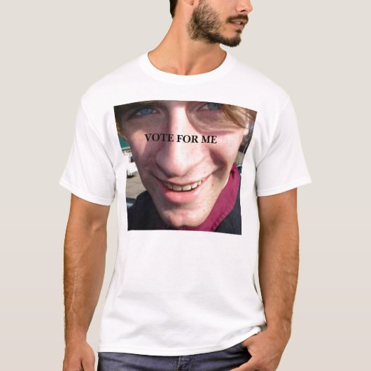 STEMMEN VOOR MIJ T-SHIRT (Voorkant)