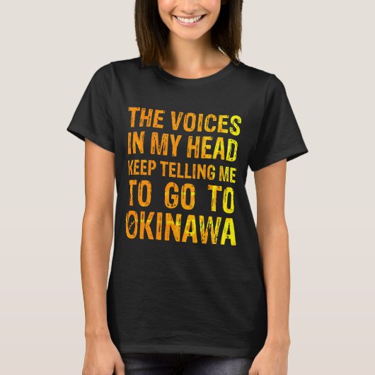 Stemmen voor Okinawa-dames T-Shirt (Voorkant)