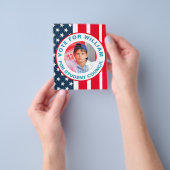 Stemmen voor President: Studentenraad Flyer (Hand)