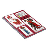 Stemmen voor vrouwelijke Suffragettes Art Notitieboek (Rechterzijde)