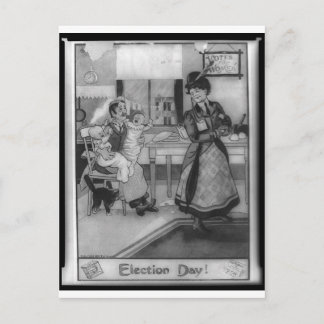 Stemmen voor vrouwen! briefkaart