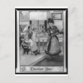 Stemmen voor vrouwen! briefkaart (Voorkant)