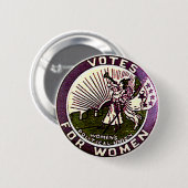 Stemmen voor vrouwen - Button (Voorkant /achterkant)