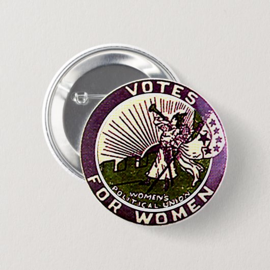 Stemmen voor vrouwen - Button (Voorkant /achterkant)