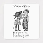 Stemmen voor vrouwen labels (Design 1)