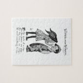 Stemmen voor vrouwen legpuzzel (Horizontaal)