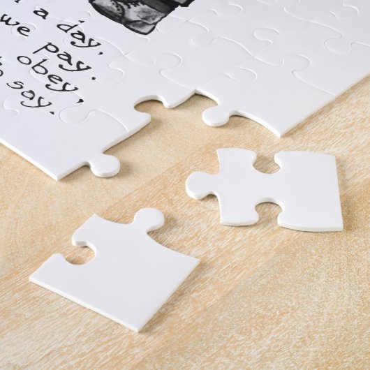 Stemmen voor vrouwen legpuzzel (Zijkant)