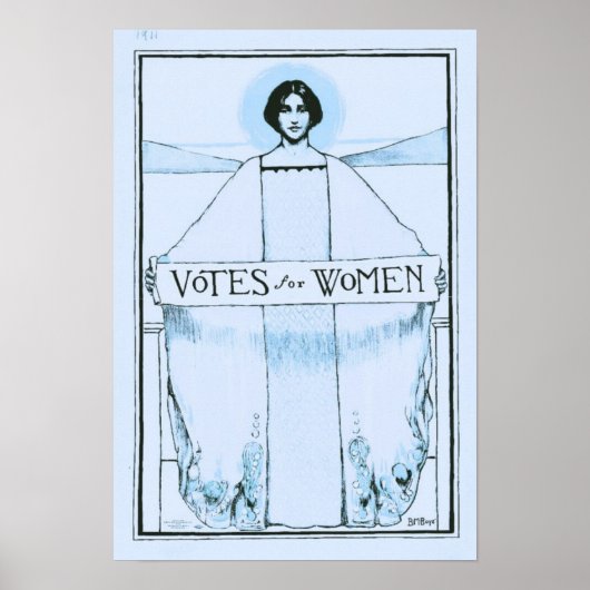 Stemmen voor vrouwen poster (Voorkant)