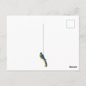 Stemmen voor vrouwen  stemrecht Beweging Vogel Briefkaart (Achterkant)