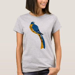 Stemmen voor vrouwen  stemrecht Beweging Vogel T-shirt