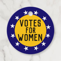 Stemmen voor Vrouwen Suffrage PIn LWV set van 12