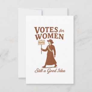 Stemmen voor vrouwen, suffragette kunst kaart