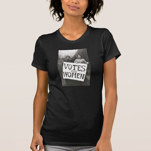 Stemmen voor vrouwen t-shirt (Voorkant)