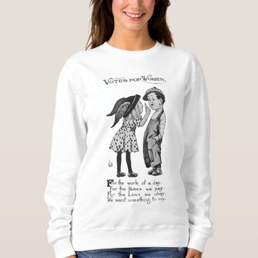 Stemmen Voor Vrouwen Trui (Voorkant)