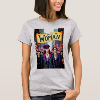 Stemmen voor vrouwenkiesrecht 2025 t-shirt
