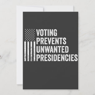 Stemmen voorkomt ongewenst Amerikaans presidentsch Kaart