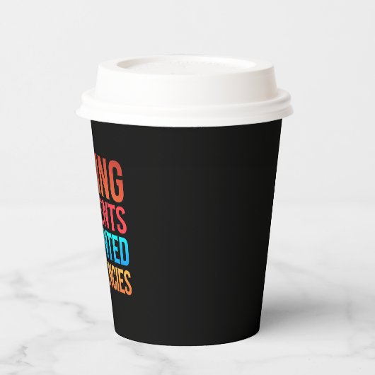 Stemmen voorkomt ongewenste verkiezingen papieren bekers (Links)