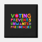 Stemmen voorkomt ongewenste voorzitterschappen magneet (Voorkant)