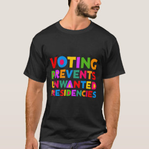 Stemmen voorkomt voor mij ongewenste cadeaus van v t-shirt