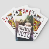 Stemmen vrouwen pokerkaarten (Achterkant)