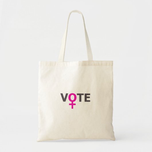 Stemmen vrouwen tote bag (Voorkant)