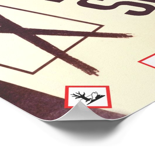 Stemmen zeker: geheugenveiligheid poster (Hoek)