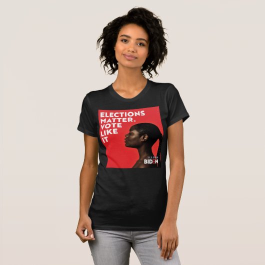 Stemmen zoals het er nu uitziet - de eerste T-shir T-shirt (Voorkant volledig)