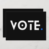 Stemmenblauwe periode kaart (Voorkant / Achterkant)