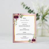 Stemmenfloralen met een roos met een stoffige gulh (Staand voorkant)