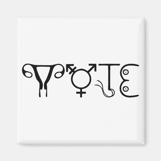 STEMMERmagneet Magneet (Voorkant)