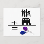 Stemmers plus GPG's Briefkaart (Voorkant)