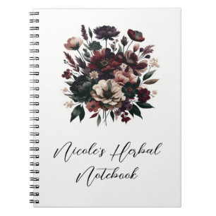 Stemmig Landelijke Tuin Bloemen Boheemse Bruiloft Notitieboek