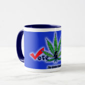 Stemming4Pot Coffee Mok (Voorkant links)