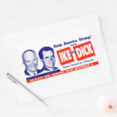 Stemming : 19 mei 1956 rechthoekige sticker (Envelop)