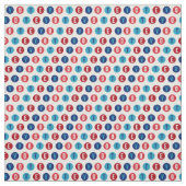 Stemming: 2020 stippen wit stof (Swatch)