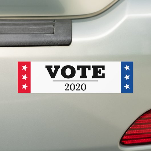 STEMMING 2020 Verkiezing Bumpersticker (Op auto)