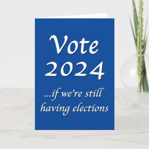 Stemming 2024 als we nog steeds een verkiezingskaa kaart