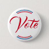 Stemming 2024 Amerikaanse presidentsverkiezingen P Ronde Button 5,7 Cm (Voorkant)