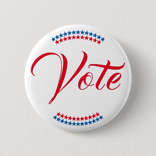 Stemming 2024 Amerikaanse presidentsverkiezingen P Ronde Button 5,7 Cm (Voorkant)