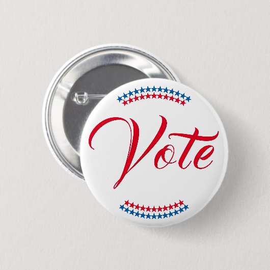 Stemming 2024 Amerikaanse presidentsverkiezingen P Ronde Button 5,7 Cm (Voorkant /achterkant)