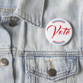 Stemming 2024 Amerikaanse presidentsverkiezingen P Ronde Button 5,7 Cm