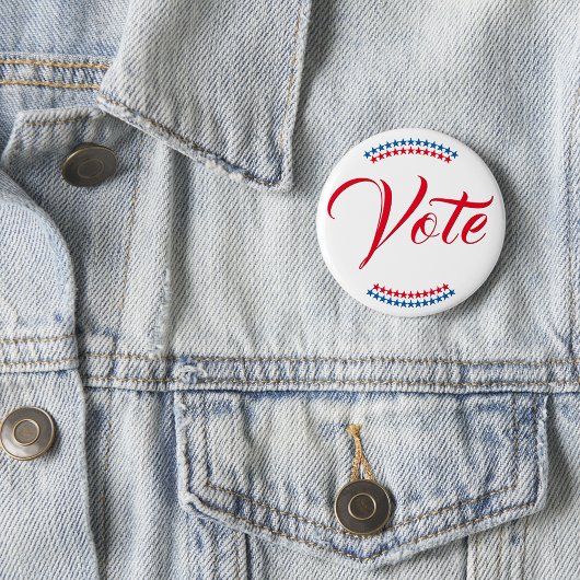 Stemming 2024 Amerikaanse presidentsverkiezingen P Ronde Button 5,7 Cm