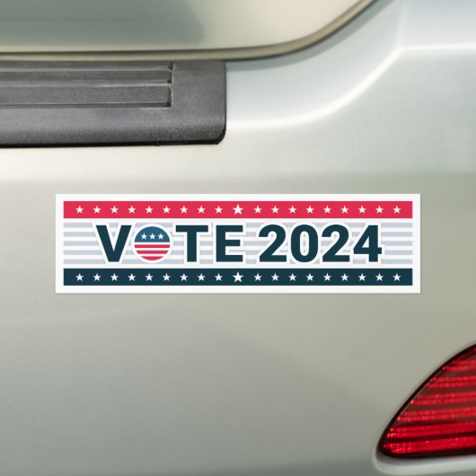 Stemming 2024 Bumpersticker (Op auto)
