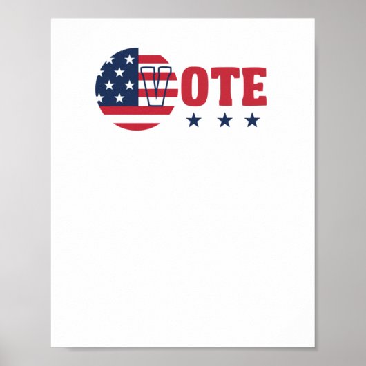 Stemming 2024 Sticker Poster (Voorkant)