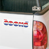 Stemming : 20 oktober 2010 Verkiezingen rood wit e Bumpersticker (Op Truck)