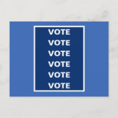 Stemming : 20 oktober 2020 briefkaart (Voorkant)