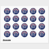 Stemming : 20 september 2020 ronde sticker (Vel)