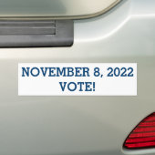 Stemming: 6 november 2018 Bumpersticker (Op auto)