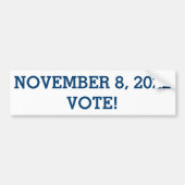 Stemming: 6 november 2018 Bumpersticker (Voorkant)